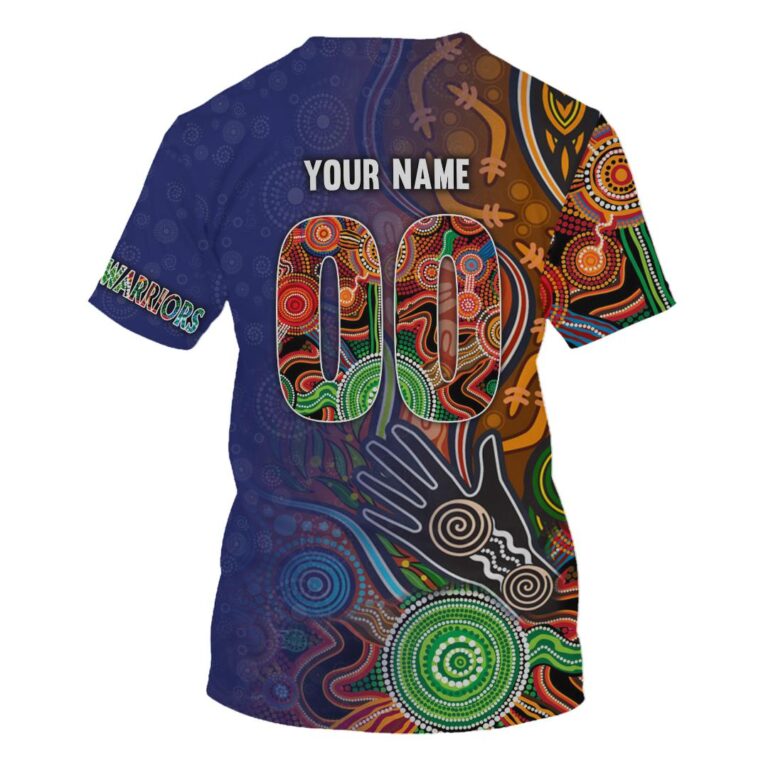 NRL New Zealand Warriors | Custom Name & Number | Hoodie/Zip/T-Shirt/Long Sleeve