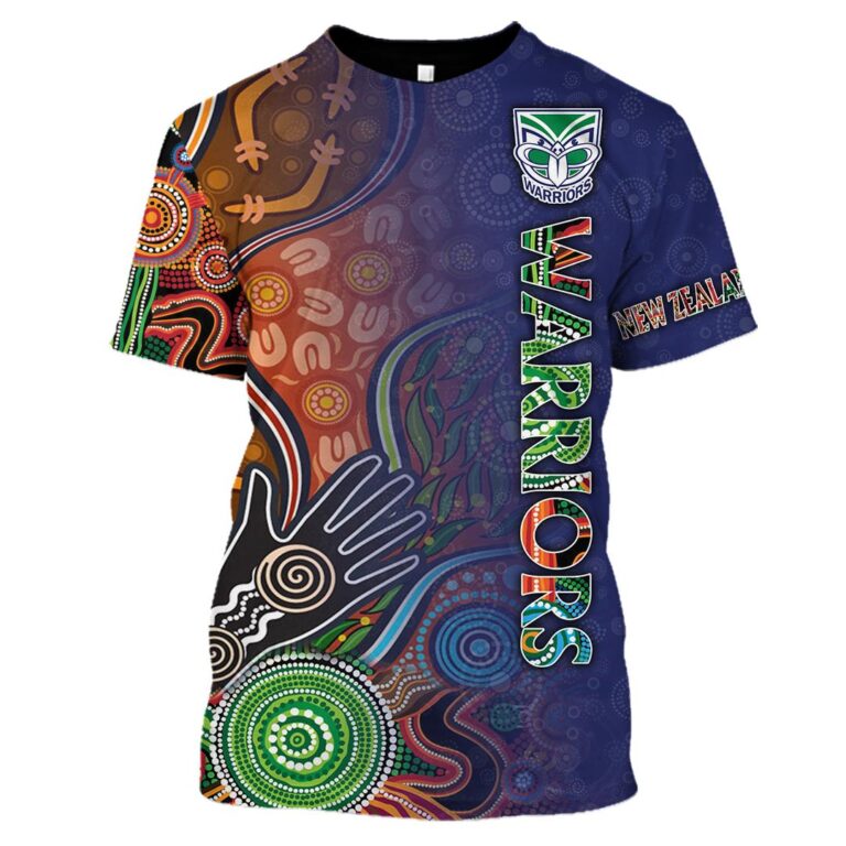 NRL New Zealand Warriors | Custom Name & Number | Hoodie/Zip/T-Shirt/Long Sleeve