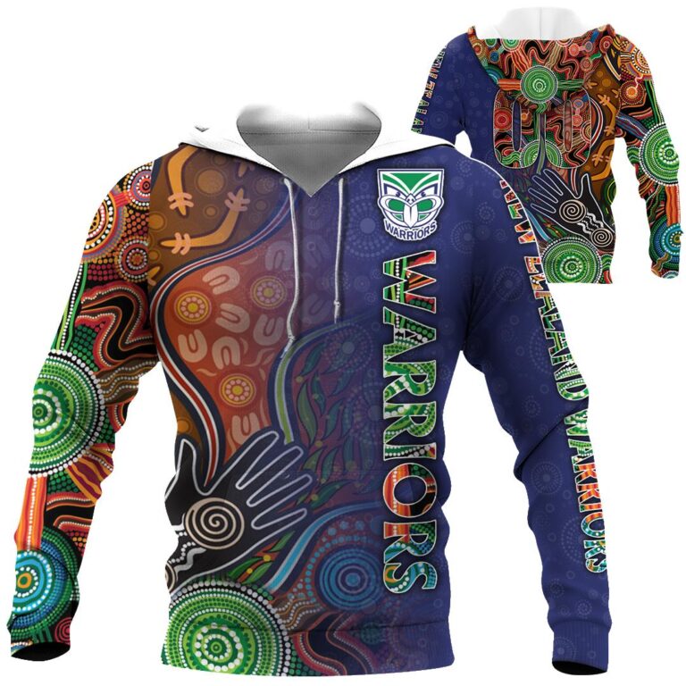 NRL New Zealand Warriors | Custom Name & Number | Hoodie/Zip/T-Shirt/Long Sleeve