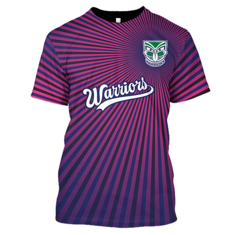 NRL New Zealand Warriors | Custom Name & Number | Hoodie/Zip/T-Shirt/Long Sleeve