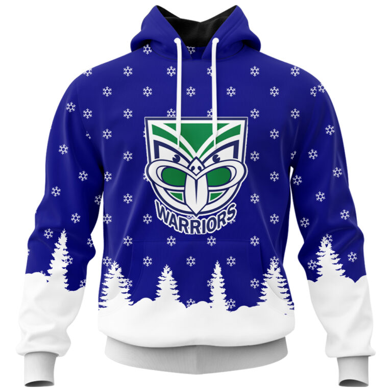 NRL New Zealand Warriors Christmas Kid Kid Hoodie/Zip/T-Shirt/Polo/Knitted Sweaters/Long Paint