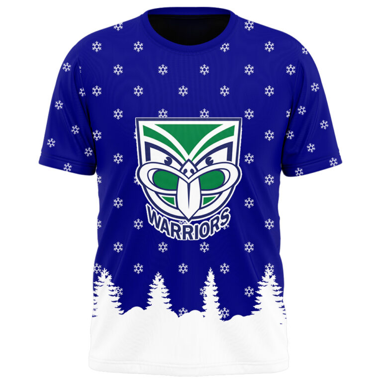 NRL New Zealand Warriors Christmas Kid Kid Hoodie/Zip/T-Shirt/Polo/Knitted Sweaters/Long Paint