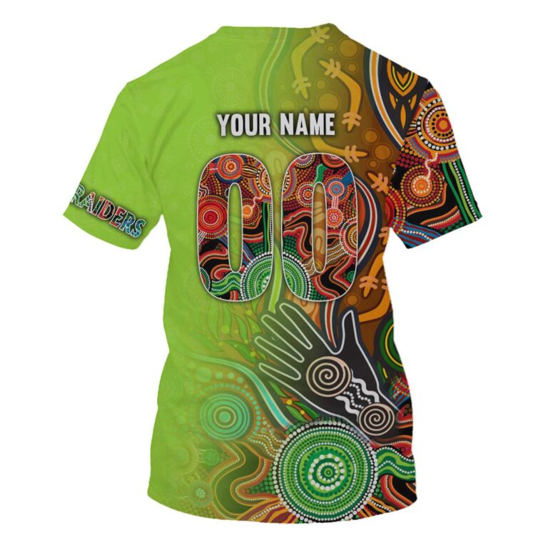 NRL Canberra Raiders | Custom Name & Number | Hoodie/Zip/T-Shirt/Long Sleeve