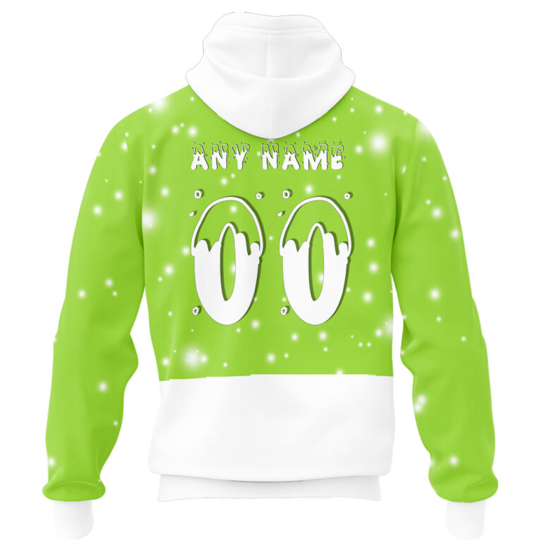 NRL Canberra Raiders Christmas | Custom Name & Number | Hoodie/Zip/T-Shirt/Knitted Sweaters/Polo