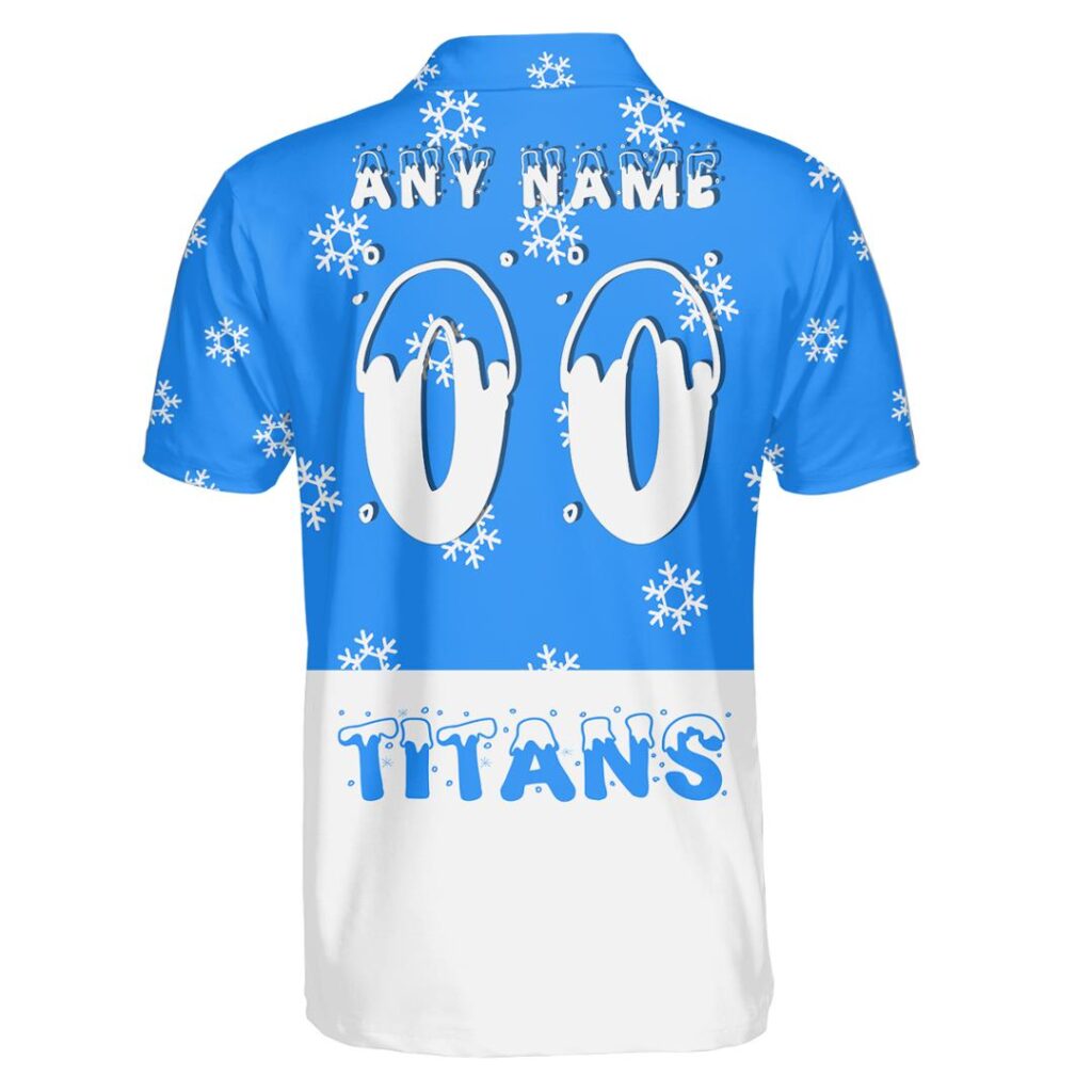 NRL Gold Coast Titans Christmas | Custom Name & Number | Hoodie/Zip/T-Shirt/Knitted Sweaters/Polo