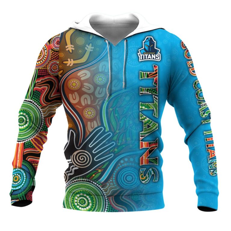 NRL Gold Coast Titans | Custom Name & Number | Hoodie/Zip/T-Shirt/Long Sleeve