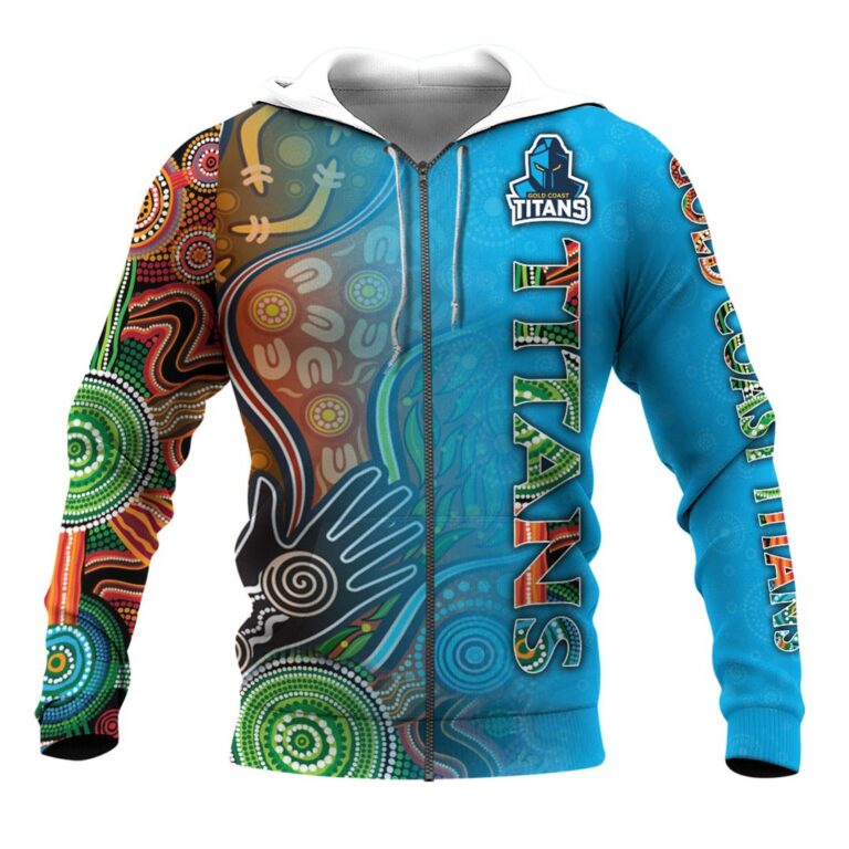 NRL Gold Coast Titans | Custom Name & Number | Hoodie/Zip/T-Shirt/Long Sleeve