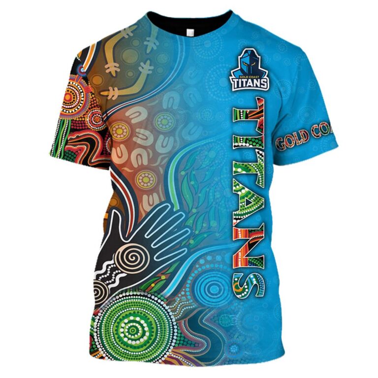 NRL Gold Coast Titans | Custom Name & Number | Hoodie/Zip/T-Shirt/Long Sleeve