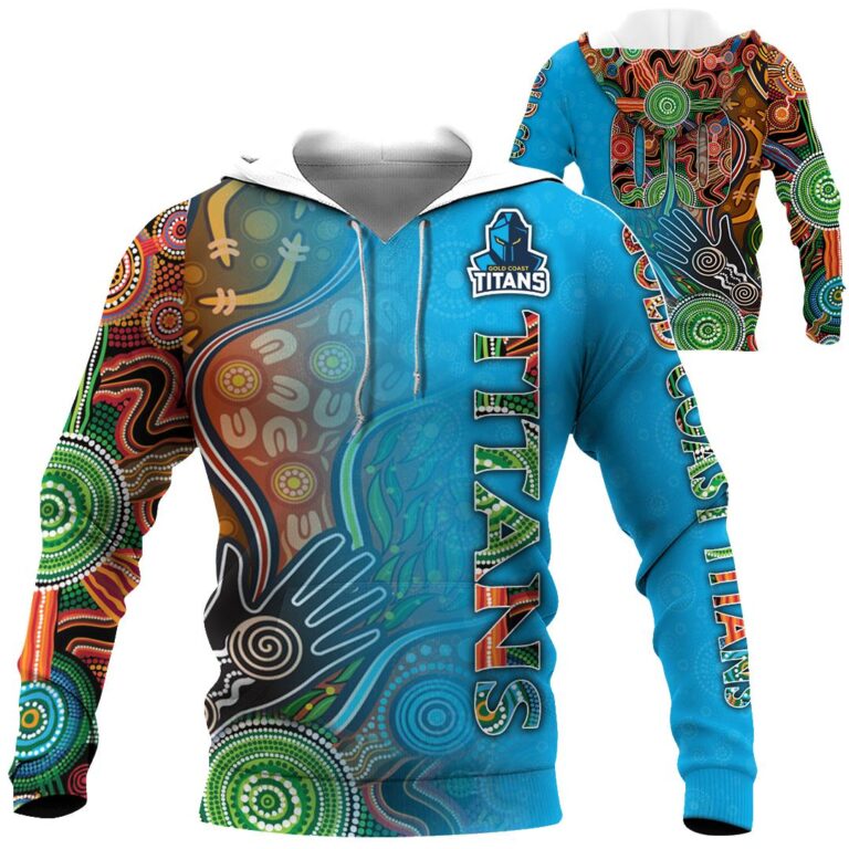 NRL Gold Coast Titans | Custom Name & Number | Hoodie/Zip/T-Shirt/Long Sleeve