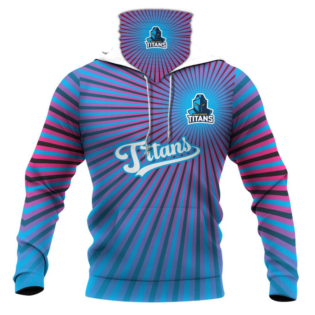 NRL Gold Coast Titans | Custom Name & Number | Hoodie/Zip/T-Shirt/Long Sleeve