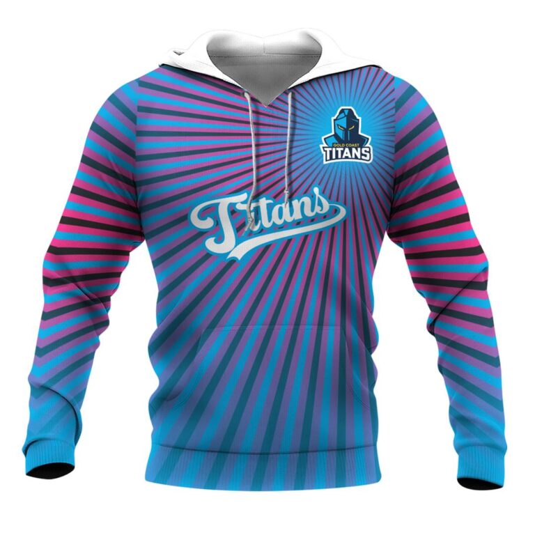 NRL Gold Coast Titans | Custom Name & Number | Hoodie/Zip/T-Shirt/Long Sleeve