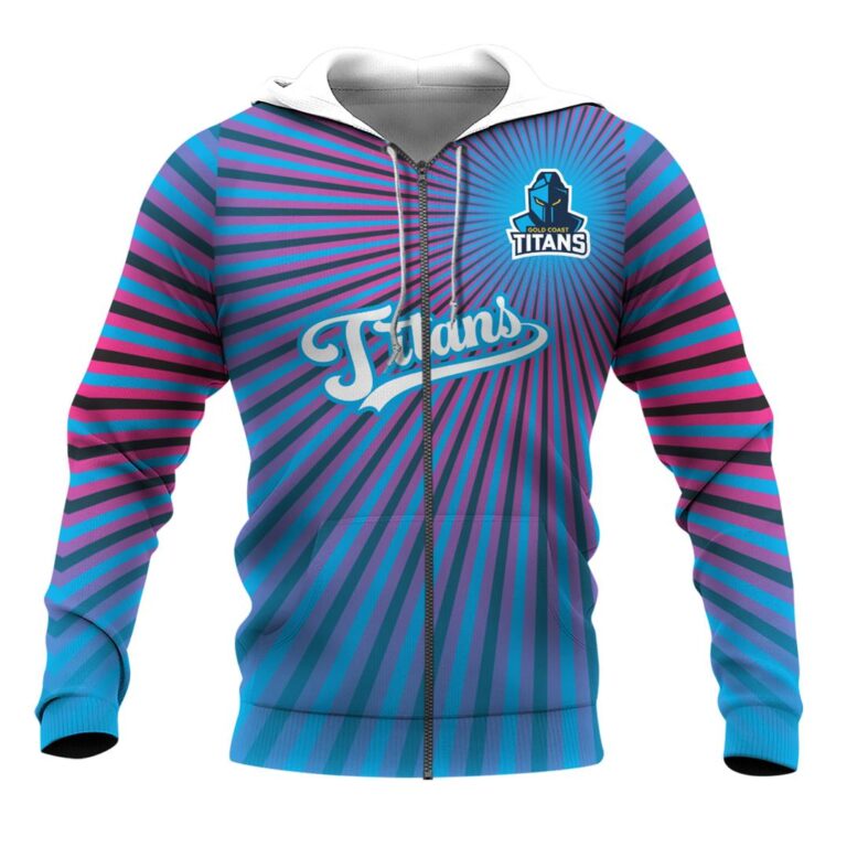 NRL Gold Coast Titans | Custom Name & Number | Hoodie/Zip/T-Shirt/Long Sleeve