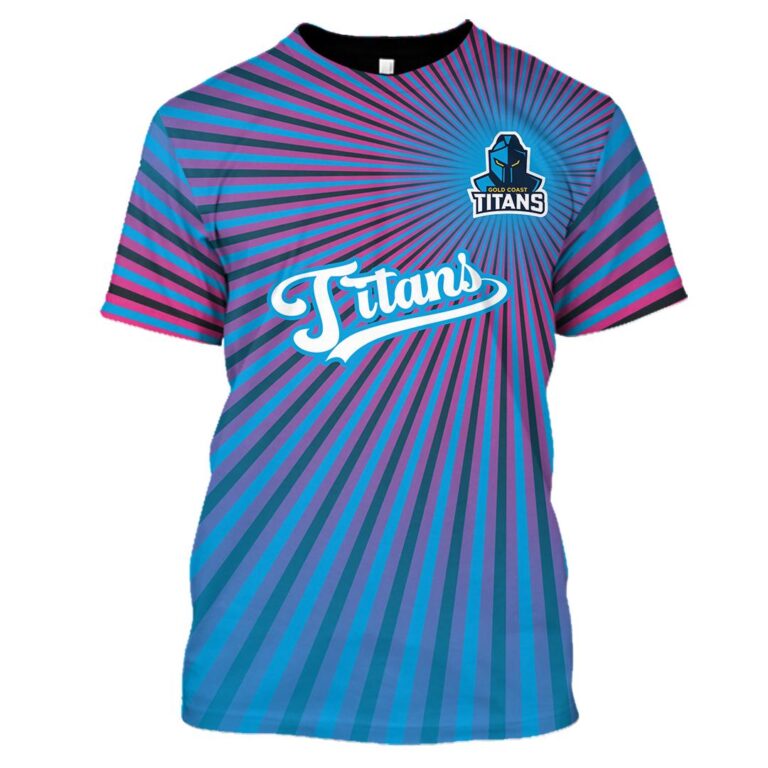 NRL Gold Coast Titans | Custom Name & Number | Hoodie/Zip/T-Shirt/Long Sleeve