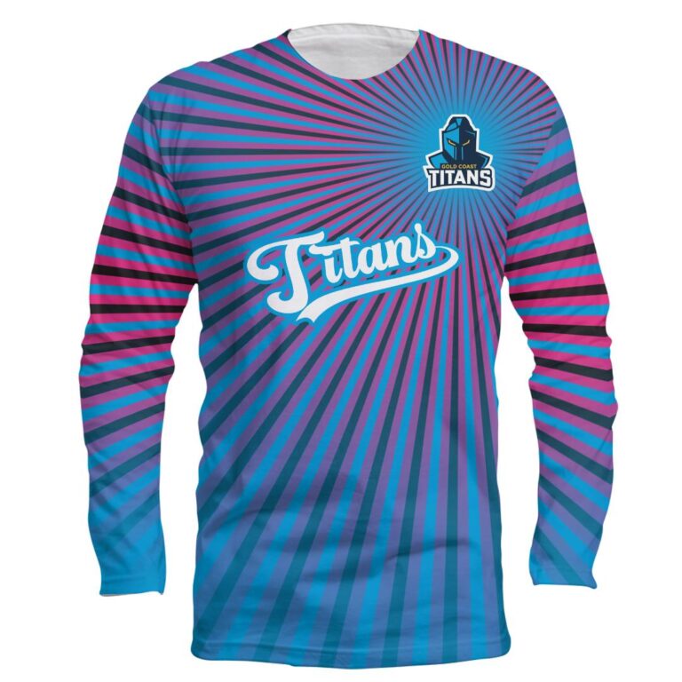 NRL Gold Coast Titans | Custom Name & Number | Hoodie/Zip/T-Shirt/Long Sleeve