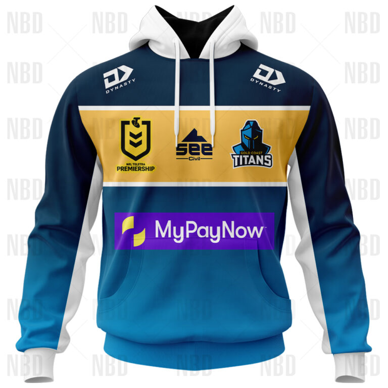 NRL Gold Coast Titans Jersey 2022 Hoodie/Zip/T-Shirt/Long Sleeve/Hawaiian