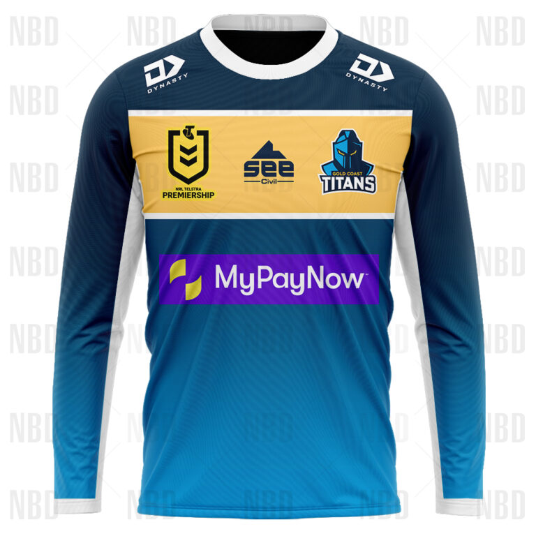 NRL Gold Coast Titans Jersey 2022 Hoodie/Zip/T-Shirt/Long Sleeve/Hawaiian