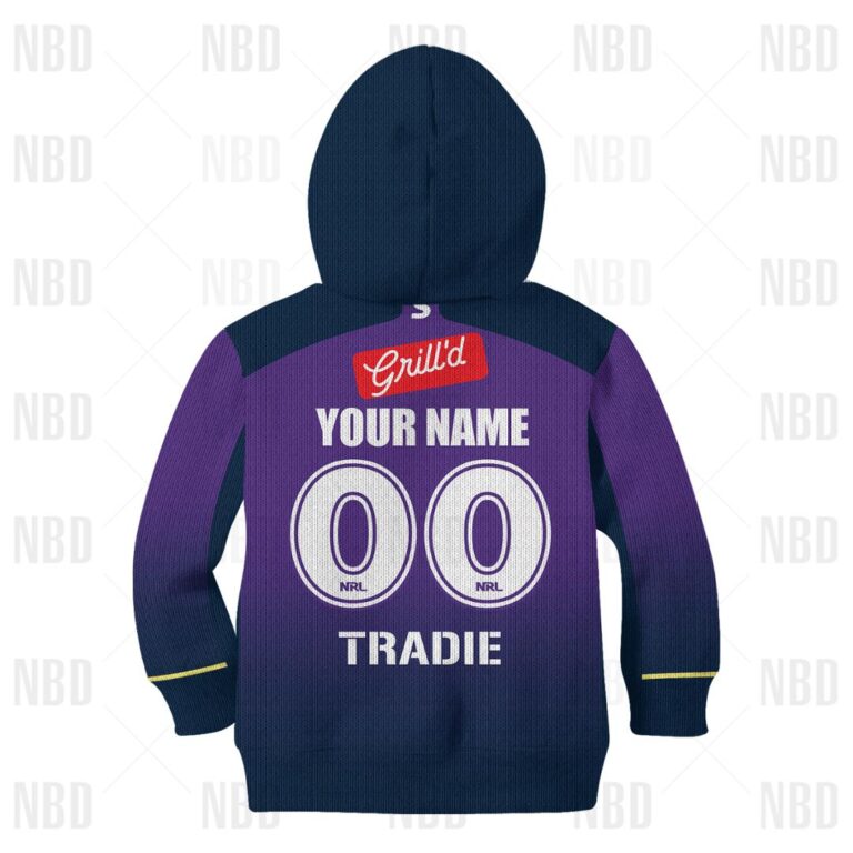 NRL Melbourne Storm Jersey 2022 for Kids Hoodie/Zip/T-Shirt/Sweatshirt/Hawaiian