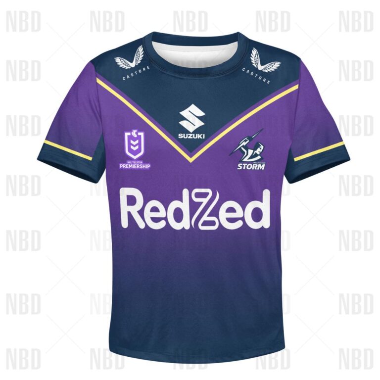 NRL Melbourne Storm Jersey 2022 for Kids Hoodie/Zip/T-Shirt/Sweatshirt/Hawaiian