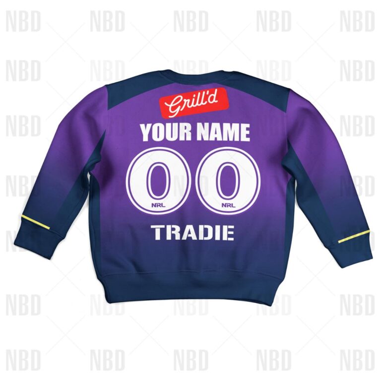 NRL Melbourne Storm Jersey 2022 for Kids Hoodie/Zip/T-Shirt/Sweatshirt/Hawaiian