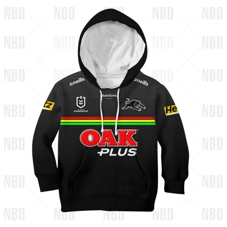 NRL Penrith Panthers Jersey 2022 for Kids Hoodie/Zip/T-Shirt/Sweatshirt/Hawaiian