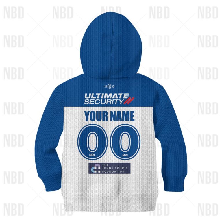 NRL Canterbury-Bankstown Bulldogs Jersey 2022 for Kids Hoodie/Zip/T-Shirt/Sweatshirt/Hawaiian