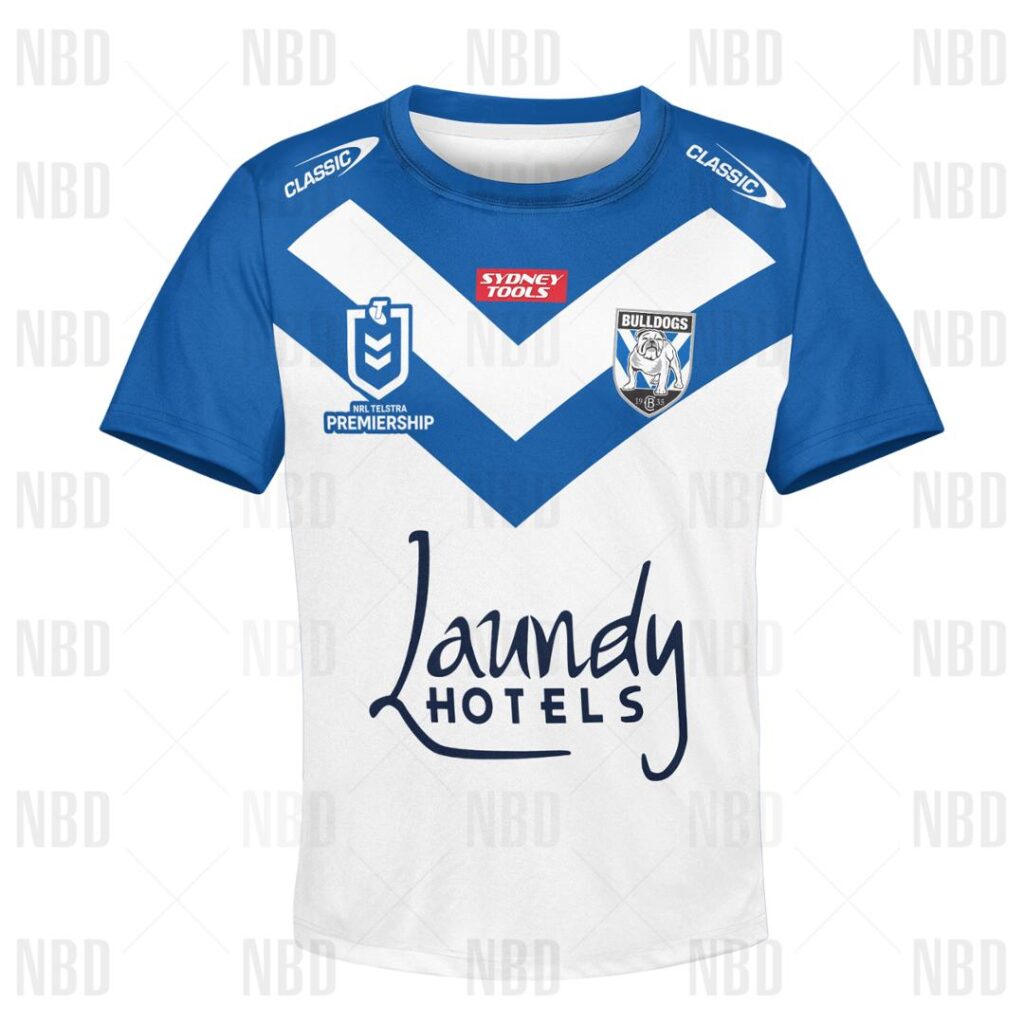 NRL Canterbury-Bankstown Bulldogs Jersey 2022 for Kids Hoodie/Zip/T-Shirt/Sweatshirt/Hawaiian