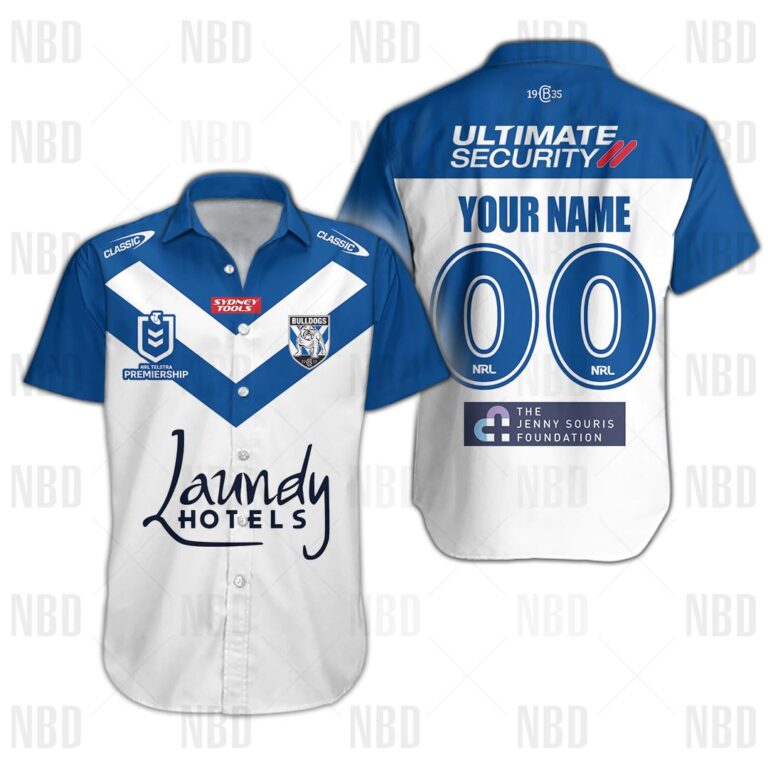 NRL Canterbury-Bankstown Bulldogs Jersey 2022 for Kids Hoodie/Zip/T-Shirt/Sweatshirt/Hawaiian