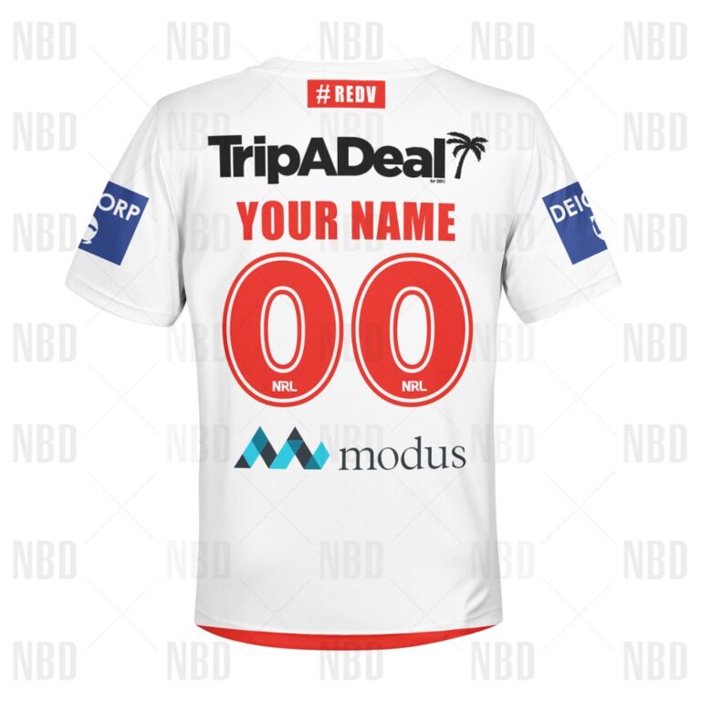 NRL St. George Illawarra Dragons Jersey 2022 for Kids Hoodie/Zip/T-Shirt/Sweatshirt/Hawaiian