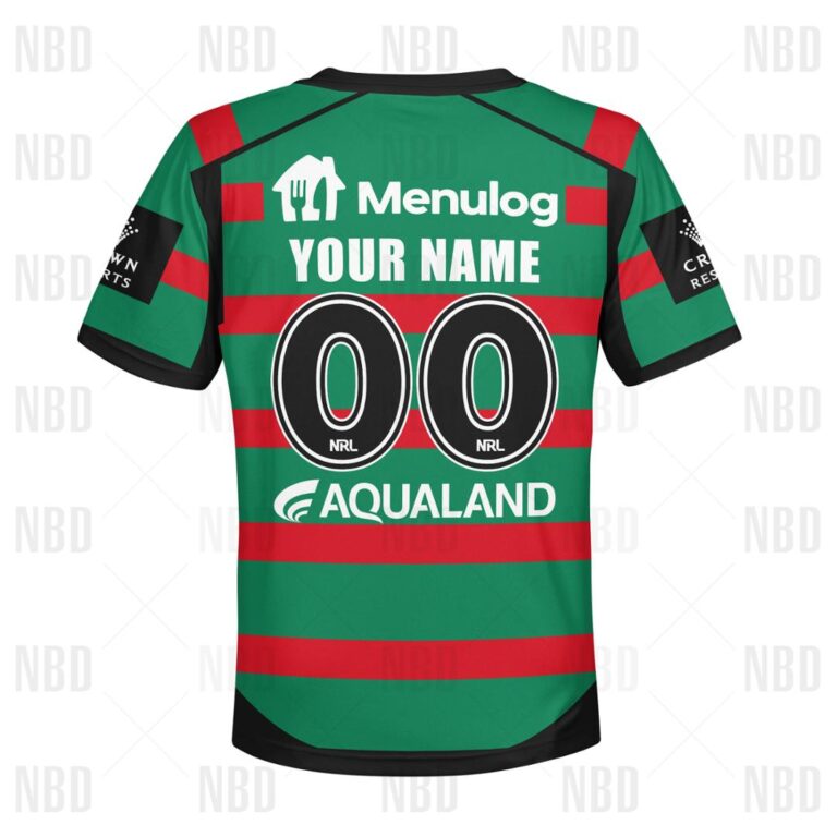 NRL South Sydney Rabbitohs Jersey 2022 for Kids Hoodie/Zip/T-Shirt/Sweatshirt/Hawaiian