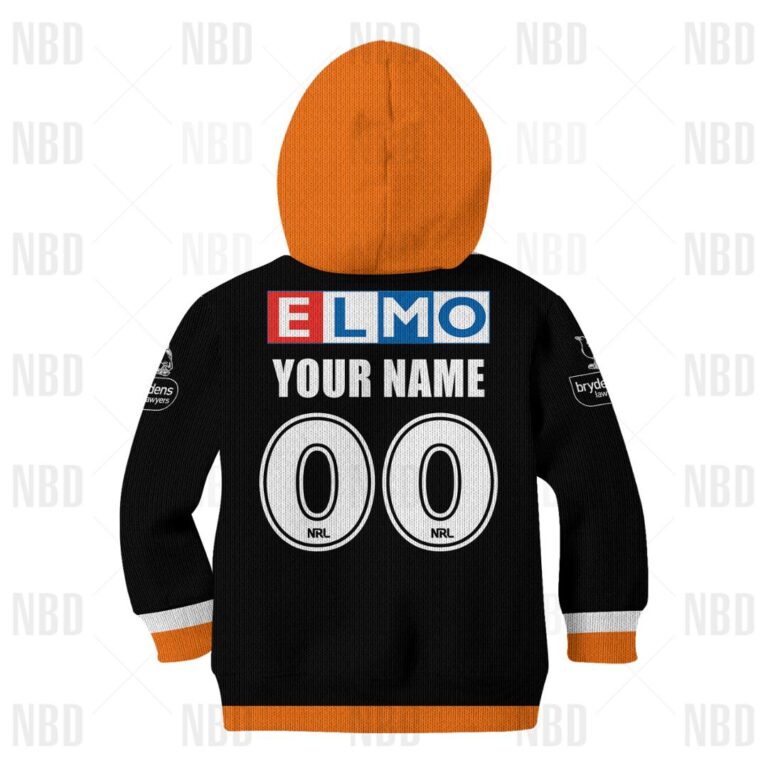 NRL Wests Tigers Jersey 2022 for Kids Hoodie/Zip/T-Shirt/Sweatshirt/Hawaiian