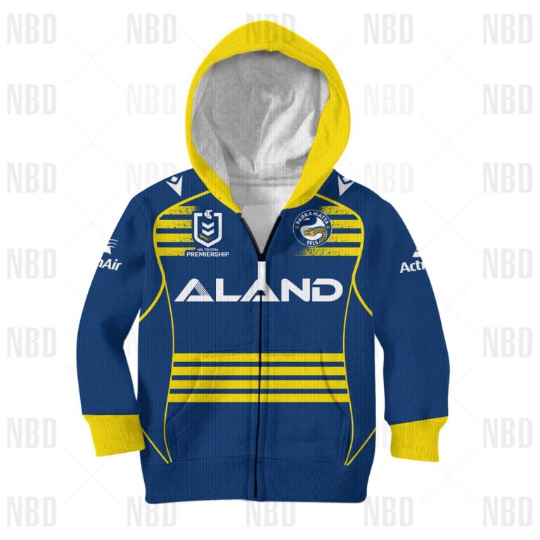 NRL Parramatta Eels Jersey 2022 for Kids Hoodie/Zip/T-Shirt/Sweatshirt/Hawaiian