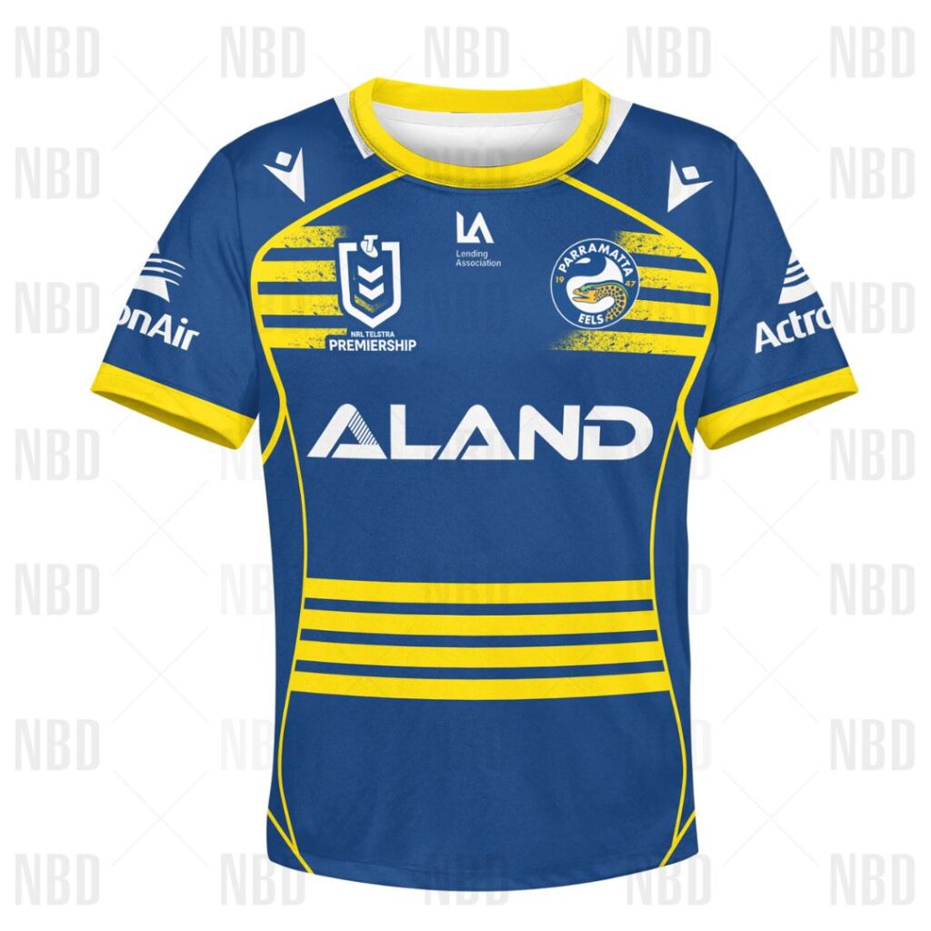 NRL Parramatta Eels Jersey 2022 for Kids Hoodie/Zip/T-Shirt/Sweatshirt/Hawaiian