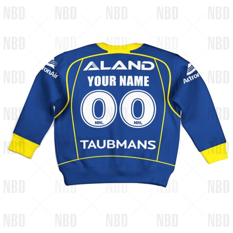 NRL Parramatta Eels Jersey 2022 for Kids Hoodie/Zip/T-Shirt/Sweatshirt/Hawaiian