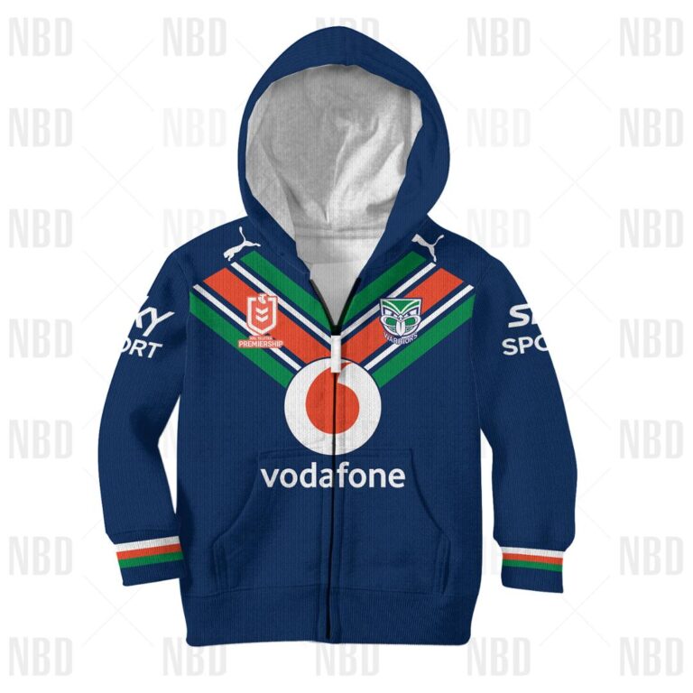 NRL New Zealand Warriors Jersey 2022 for Kids Hoodie/Zip/T-Shirt/Sweatshirt/Hawaiian