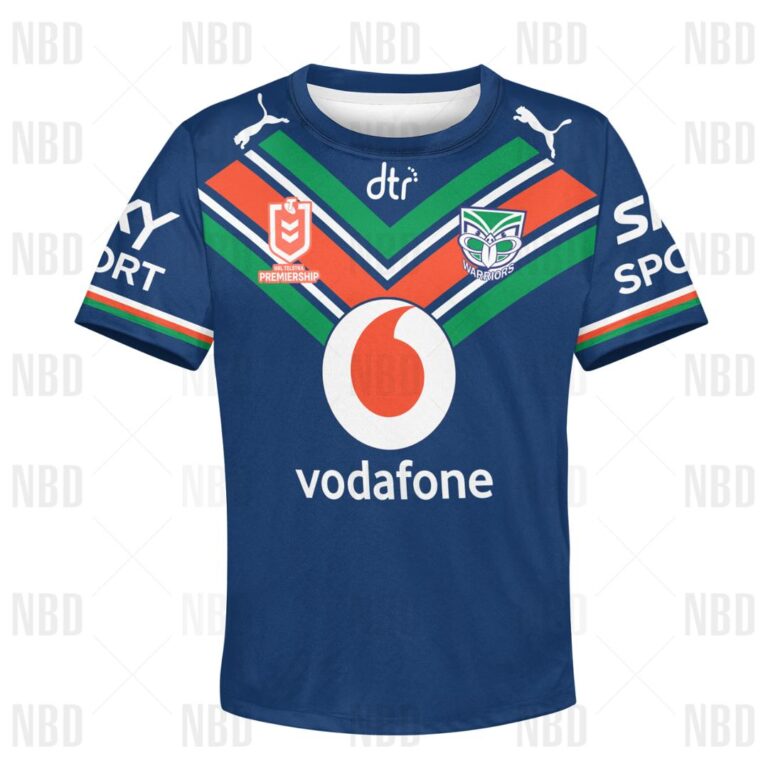 NRL New Zealand Warriors Jersey 2022 for Kids Hoodie/Zip/T-Shirt/Sweatshirt/Hawaiian