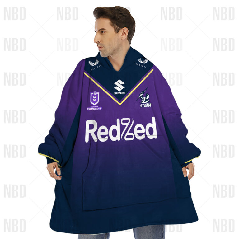 NRL Melbourne Storm Jersey 2022 Oodie