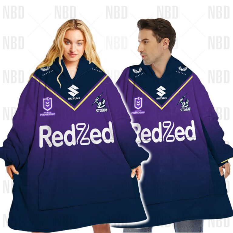 NRL Melbourne Storm Jersey 2022 Oodie