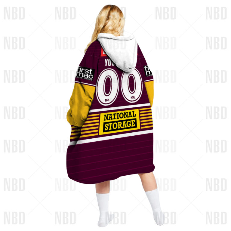 NRL Brisbane Broncos Jersey 2022 Oodie