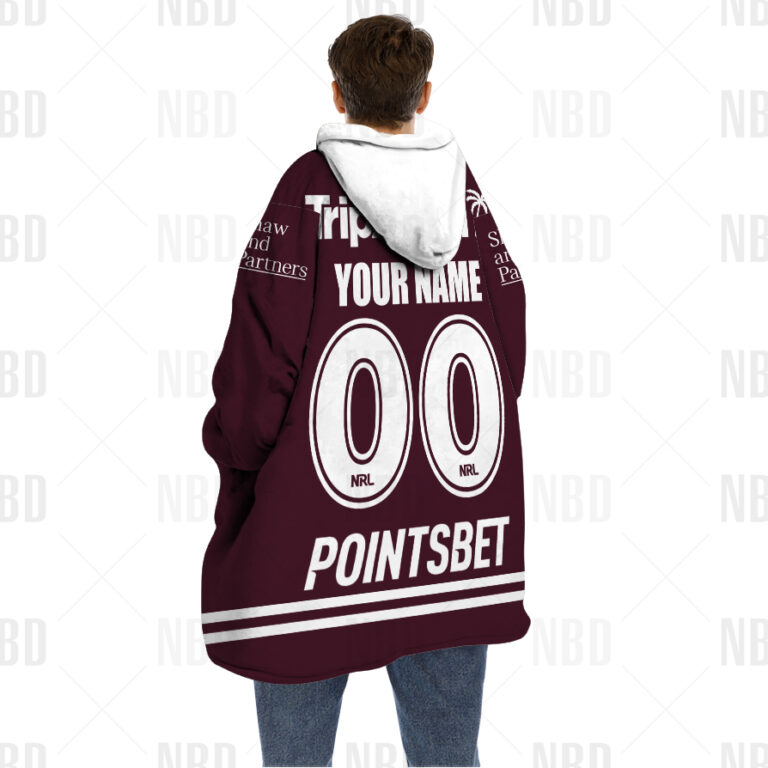 NRL Manly Warringah Sea Eagles Jersey 2022 Oodie