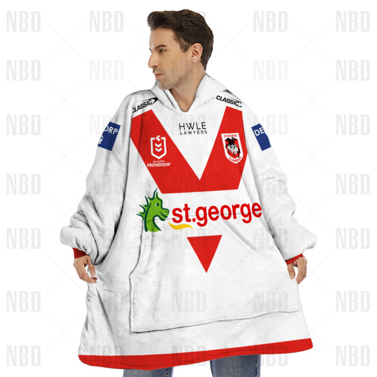 NRL St. George Illawarra Dragons Jersey 2022 Oodie