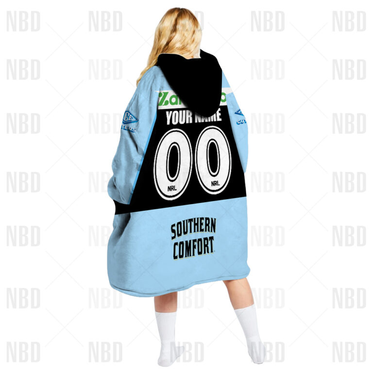 NRL Cronulla-Sutherland Sharks Jersey 2022 Oodie