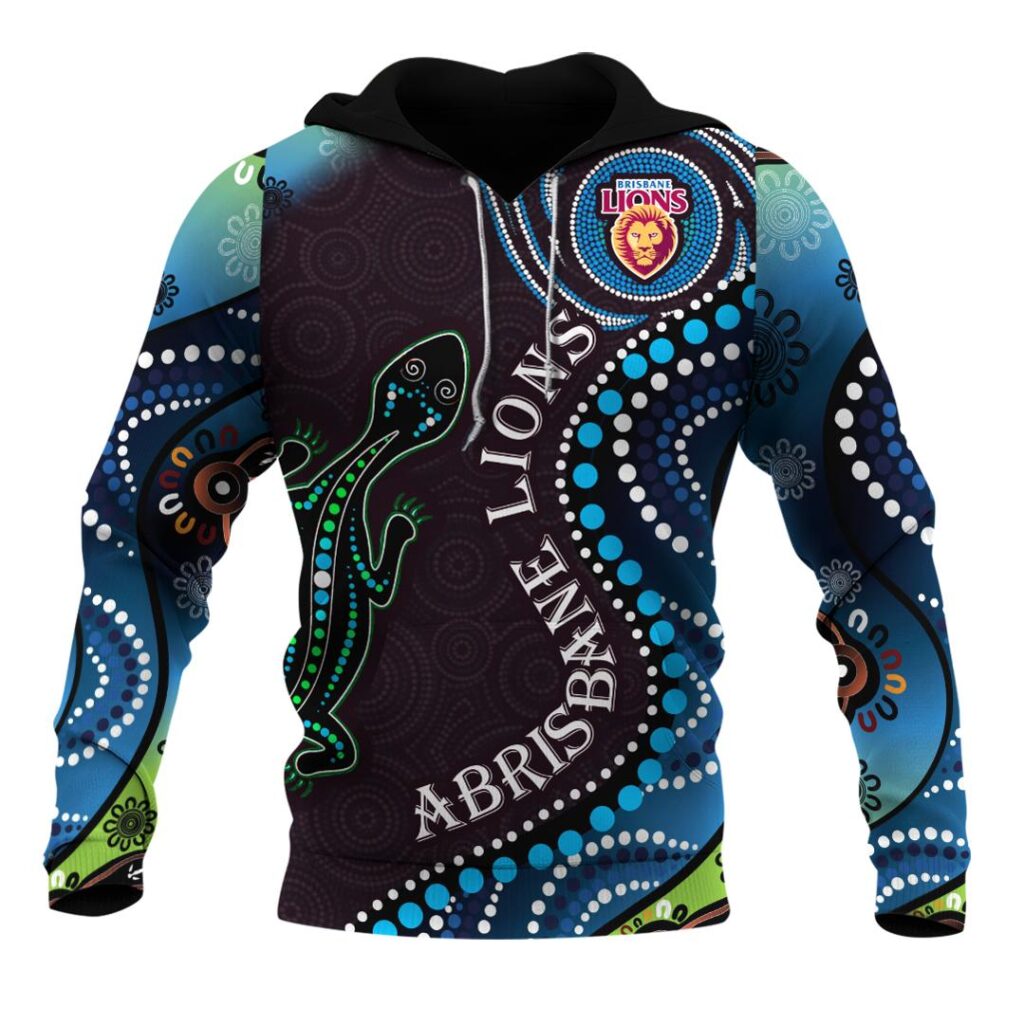 AFL Brisbane Lions 3D Printing | Hoodie/Zip/T-Shirt/Long Sleeve