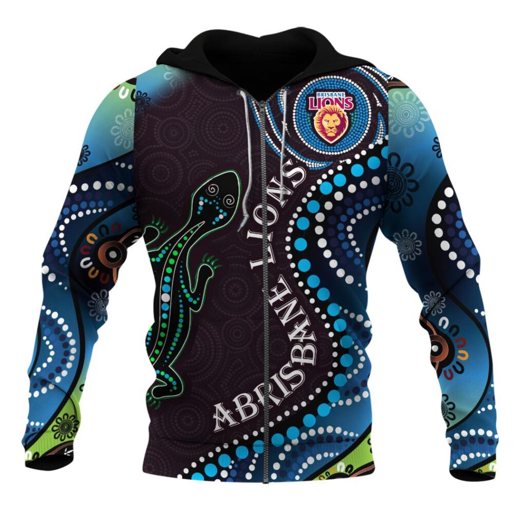 AFL Brisbane Lions 3D Printing | Hoodie/Zip/T-Shirt/Long Sleeve