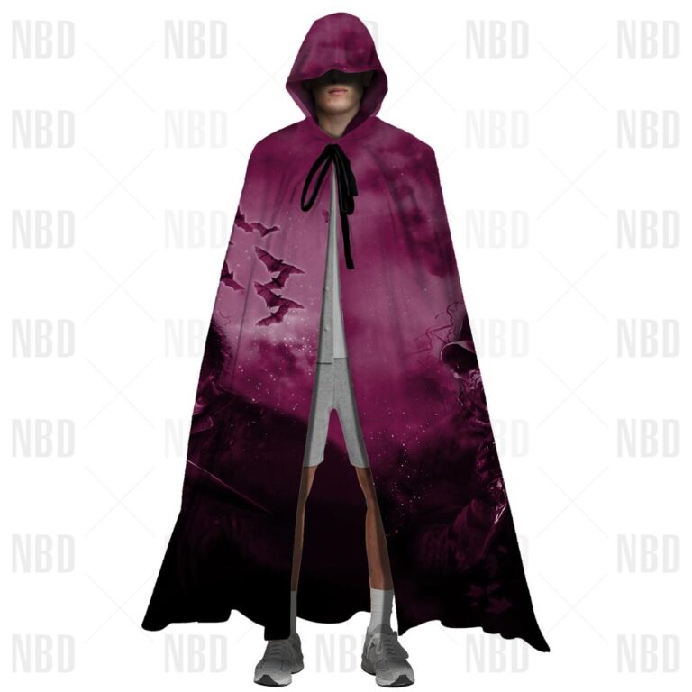 AFL Brisbane Lions Halloween Adult Kid Preschool Cloak