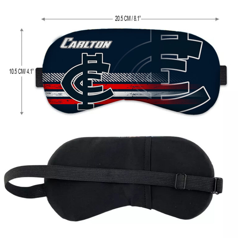 AFL Carlton Blues Sleep Mask