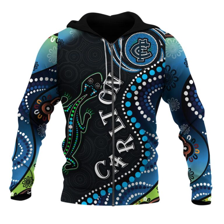 AFL Carlton Blues 3D Printing | Hoodie/Zip/T-Shirt/Long Sleeve