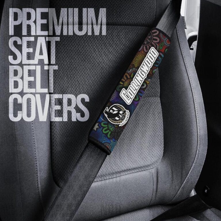 AFL Collingwood Magpies | Seat Belt | Steering | Car Seat Covers