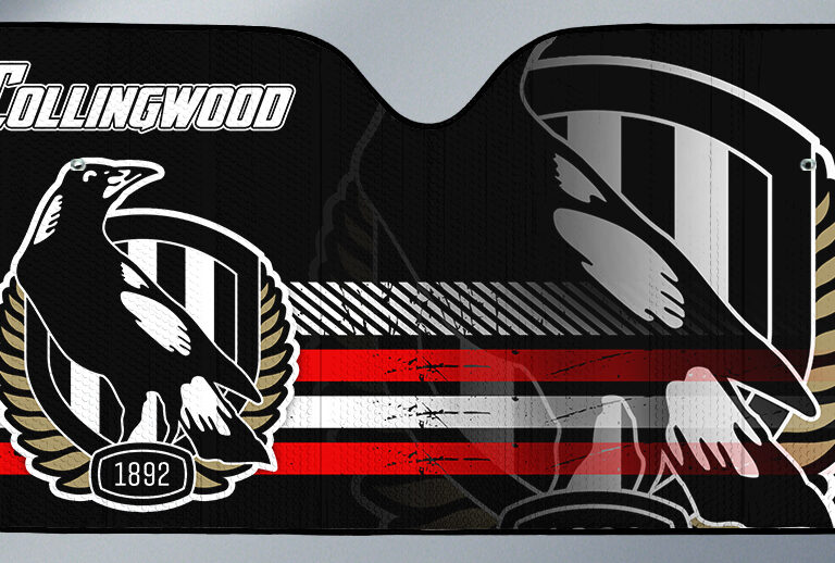AFL Collingwood Magpies - Car Sun Shade