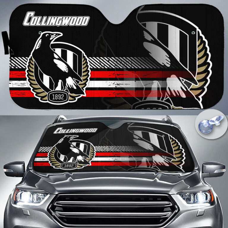 AFL Collingwood Magpies - Car Sun Shade