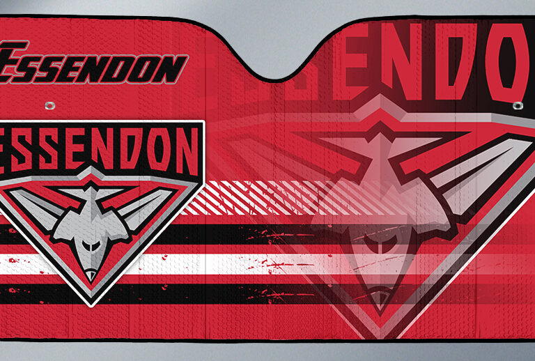 AFL Essendon Bombers - Car Sun Shade